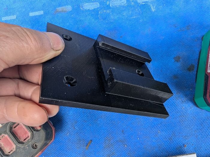 Wall Mounted Bracket for Parkside Batteries