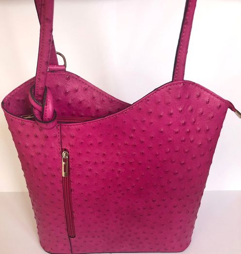 Pink Leather Bag