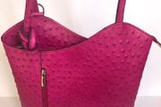 Pink Leather Bag