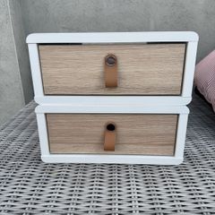 Habitat Floating Bedside Lockers x2