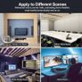 60 Pack Acoustic Panel Polyurethane Foam Sound Proof Acoustic Treatment Room Kit for Absorbing Sound on Walls, 1" X 12" X 12" Sound-proof Material for Home Studio Ceiling Image 2