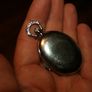 Women's Oval Shaped Vintage Alloy Quartz Analog Pocket Watch 6cm x 3,5cm Image 2