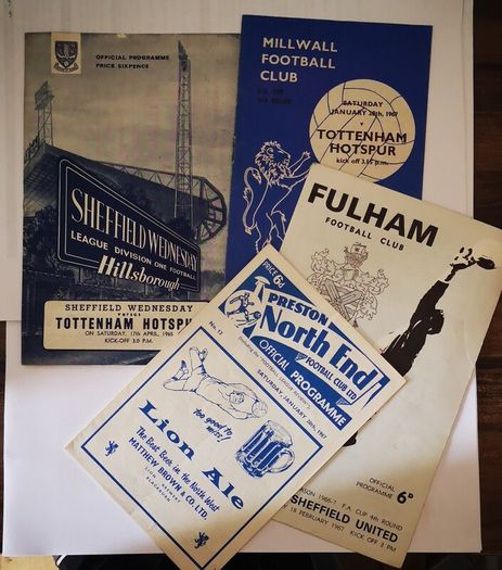 1960s Football Programmes