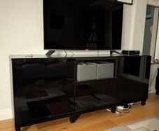 TV cabinet/ Sideboard with smaller matching storage unit