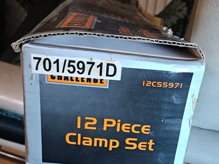 Challenge 12 piece clamp set