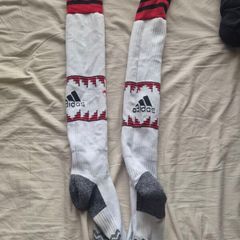 Man Utd Football/Soccer Socks 22/23 Home Kit socks