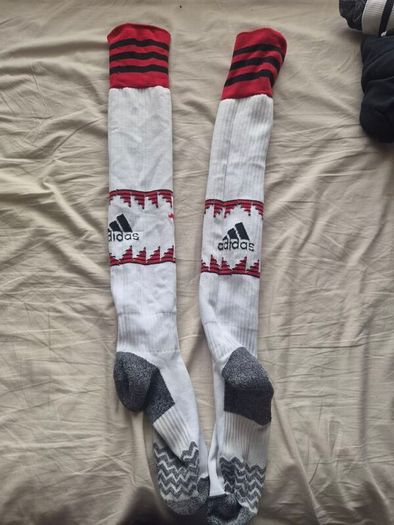Man Utd Football/Soccer Socks 22/23 Home Kit socks