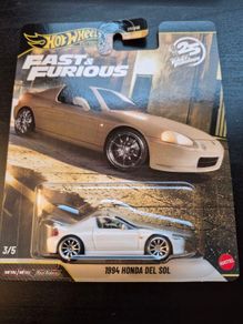 Hot Wheels Honda Del Sol Fast and Furious