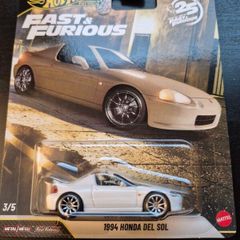 Hot Wheels Honda Del Sol Fast and Furious