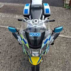 Police motorbike