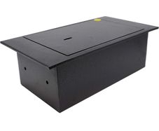 Floor Safe, Steel Construction, Steel Locking Bolts, Designed to Be Fixed To Joists/Under Floor Boards, Easy Installation 4 Litre Capacity 13 x 39 x 21 cm Hidden Home Safe (FREE POSTAGE)