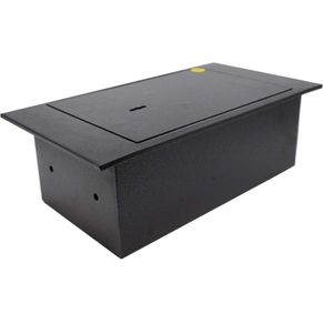 Floor Safe, Steel Construction, Steel Locking Bolts, Designed to Be Fixed To Joists/Under Floor Boards, Easy Installation 4 Litre Capacity 13 x 39 x 21 cm Hidden Home Safe (FREE POSTAGE)