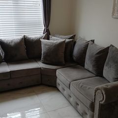 Grey Corner Sofa