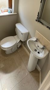 sink toilet set