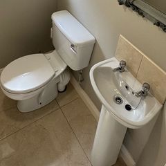 sink toilet set