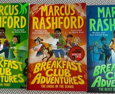 Marcus Rashford Set of 3 The Breakfast Club Books.