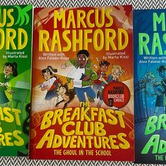 Marcus Rashford Set of 3 The Breakfast Club Books.