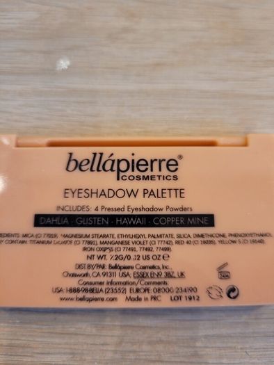 Bella Pierre Eyeshadow palette