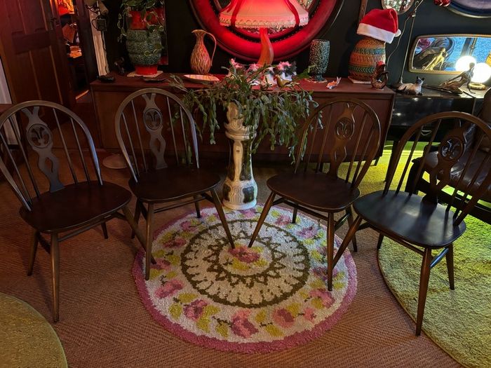 Ercol dining chairs