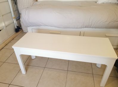 IKEA EKEDALEN Bench - White - Excellent Condition