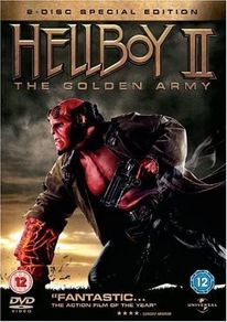 Hellboy II: The Golden Army 2 Disc Special Edition DVD AS NEW