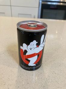 Coca Cola Ghostbusters Empty factory Can Wimpy