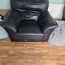 black leather suite Image 2