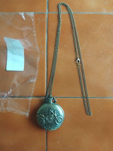 New pocket watch on chain