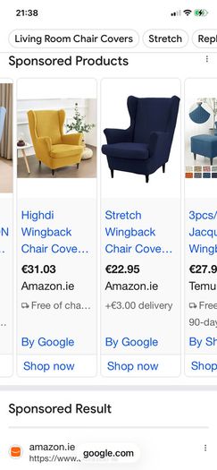 Arm Chair - Ikea. Wingback
