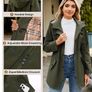 Brand New UMIPUBO Women's Waterproof Jacket Windproof Image 4