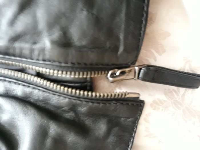 New Black Leather Jacket - womans
