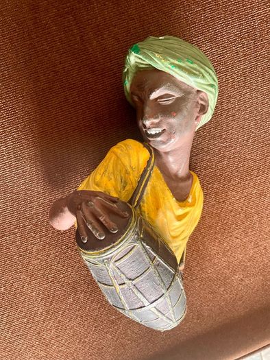 Vintage Bossons Head Drummer Boy Very Rare Made By W H Bossons Ltd Company England B32