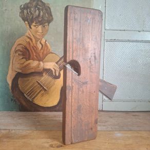 Antique Large French Wood Rebate / Rabbet Plane