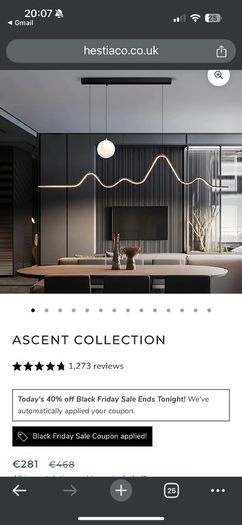 Brand new pendant light