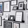 IKEA Black Display shelve L115cm Image 7