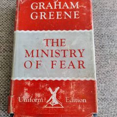 Graham Greene The Ministry of Fear 1950 hardback with dustcover in good condition with some signs of wear on the dustcover see photos FREE STANDARD POSTAGE INCLUDED