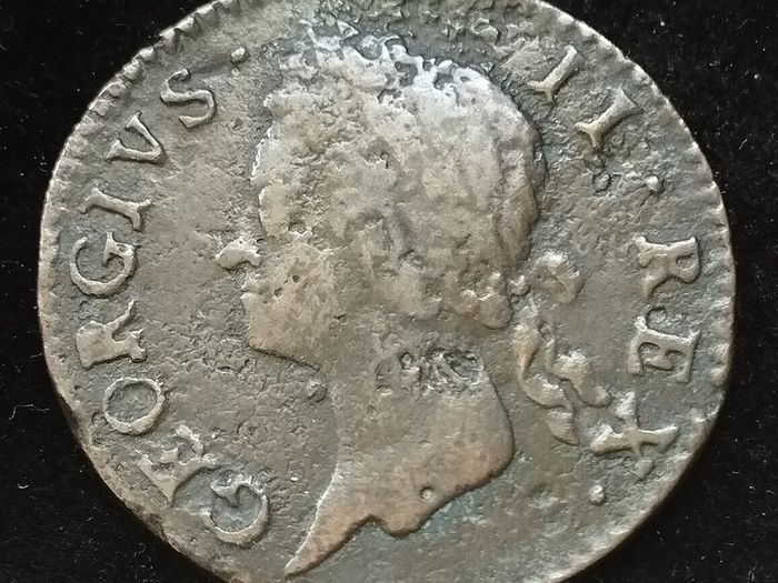Ireland - Hibernia - 1749 - Half Penny - George II - [572]