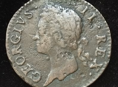 Ireland - Hibernia - 1749 - Half Penny - George II - [572]