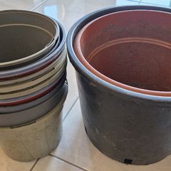 Plastic Flower Plant Pots