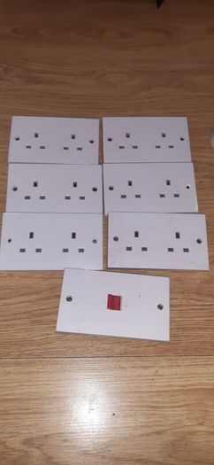 Socket, switches and light point