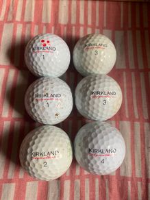 (6) Kirkland Golf balls