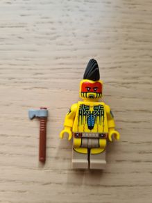 lego tomahawk warrior collectible series 10