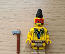 lego tomahawk warrior collectible series 10