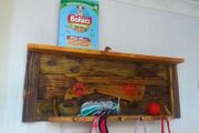 Rustic Dog Station / Organiser / Shelf
