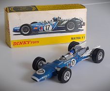 Diecast Vintage French Dinky Toys Matra MS11 1968 F1 - Near Mint Original Condition/Very Good Box