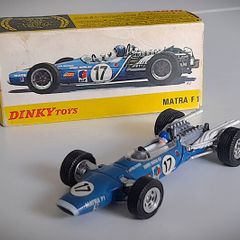 Diecast Vintage French Dinky Toys Matra MS11 1968 F1 - Near Mint Original Condition/Very Good Box