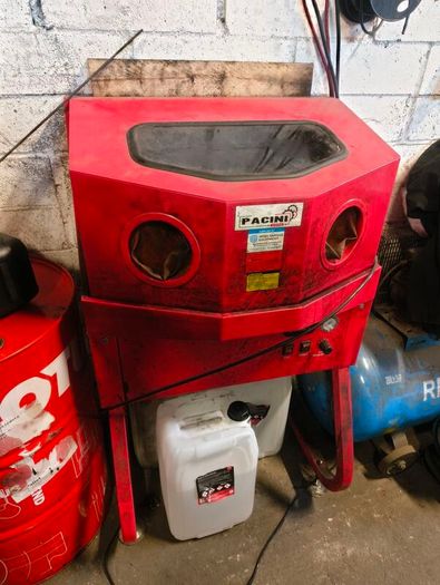 pacini 180l parts washer with heating