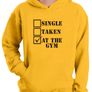 Single,Taken,At the Gym Hoodie Image 6