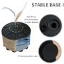 Punching Bag with Stand Heavy Boxing Set w/ Suction Cup Base for Adult Youth, Home Office Gym Image 4