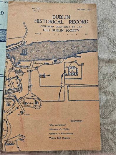 Dublin Historical Records X 4. By The Old Dublin Society. First Edition Paperback In Good Condition.  See Photos For Same.